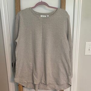 Denim&Co Gray Sweatshirt